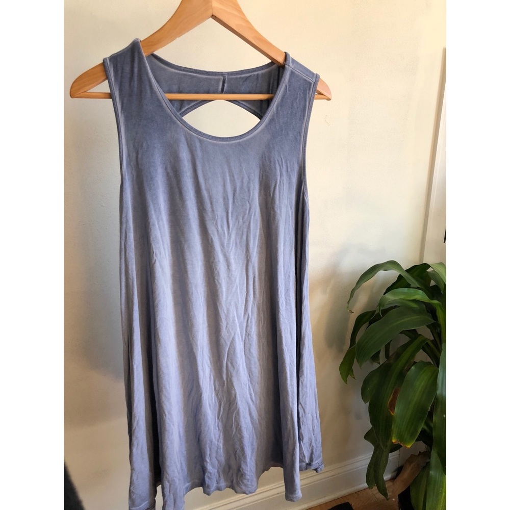 American Eagle keyhole A line dress